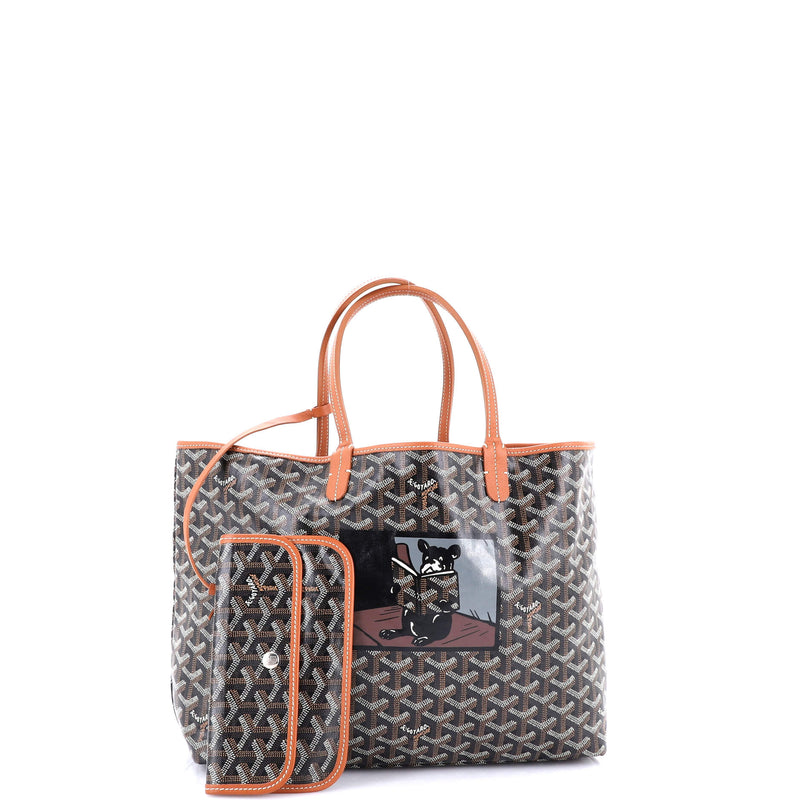 Goyard Saint Louis Tote Printed Coated