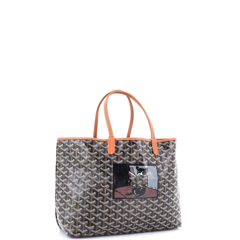 Goyard Saint Louis Tote Printed Coated
