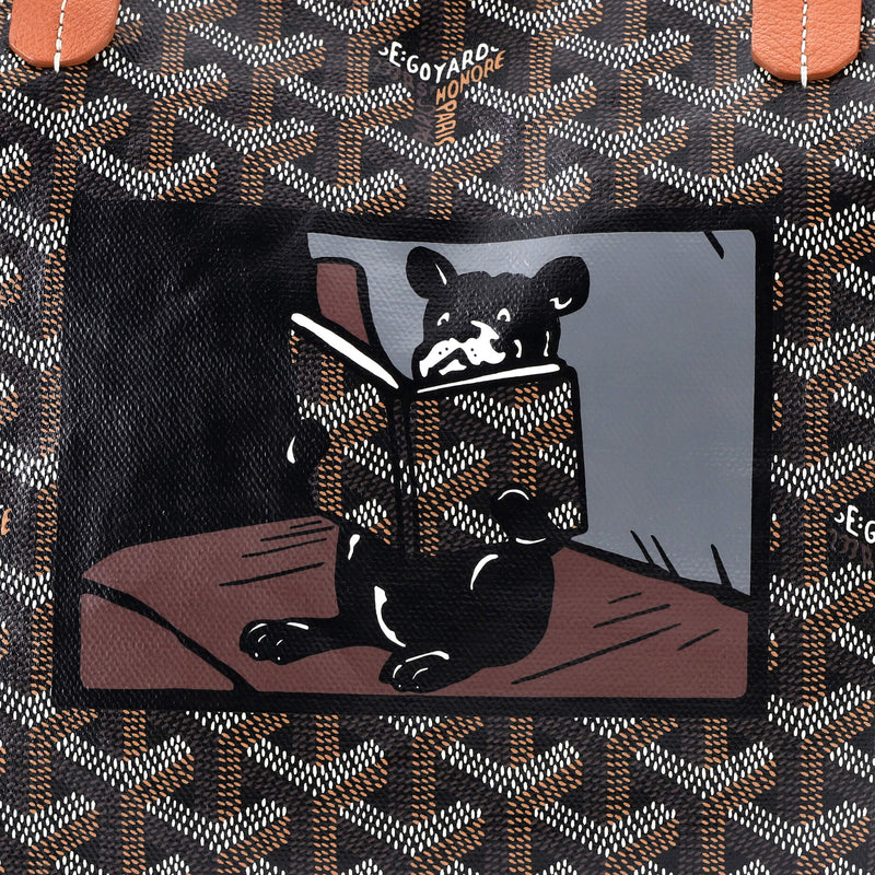 Goyard Saint Louis Tote Printed Coated