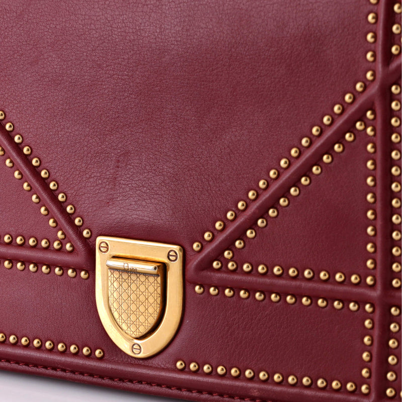 Christian Dior Diorama Flap Bag Studded