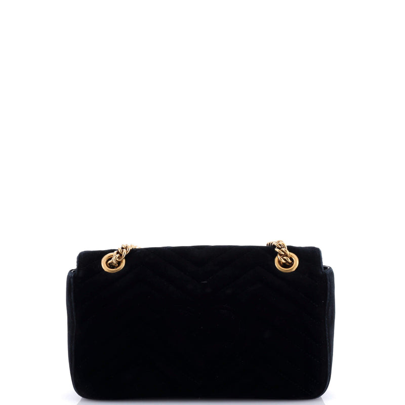 Gucci Gg Marmont Flap Bag Crystal