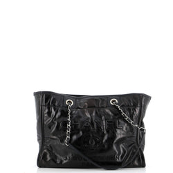 Chanel Deauville Tote Glazed Calfskin