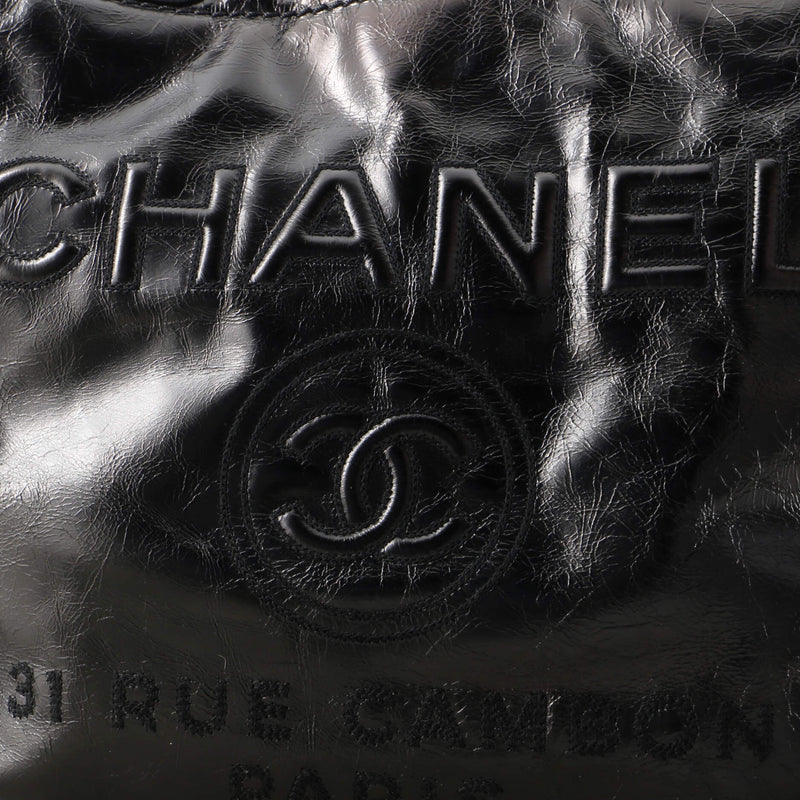 Chanel Deauville Tote Glazed Calfskin