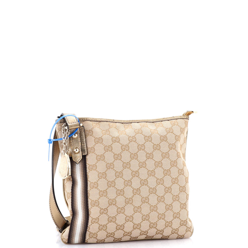 Gucci Jolicoeur Messenger Bag Gg Canvas
