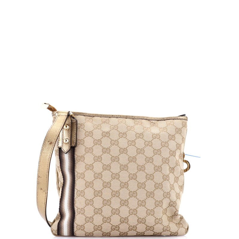 Gucci Jolicoeur Messenger Bag Gg Canvas