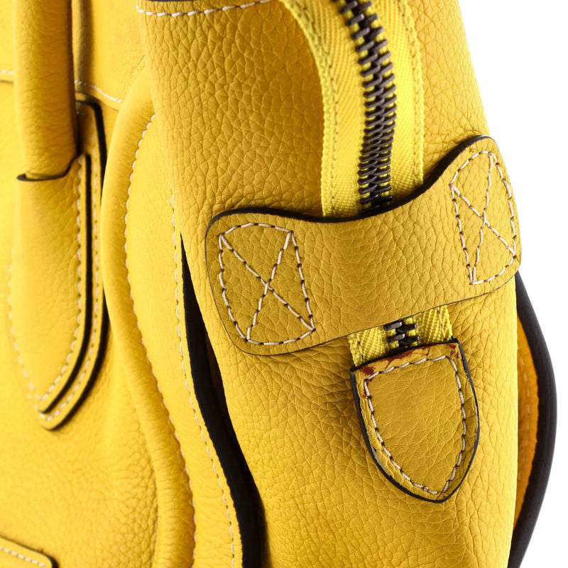 Celine Luggage Bag Grainy Leather Mini
