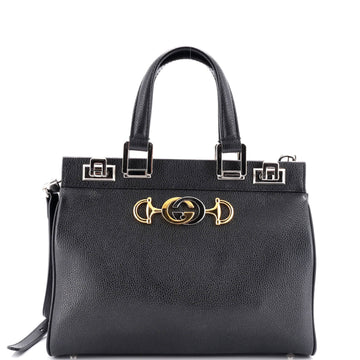 Gucci Zumi Top Handle Bag Leather Small