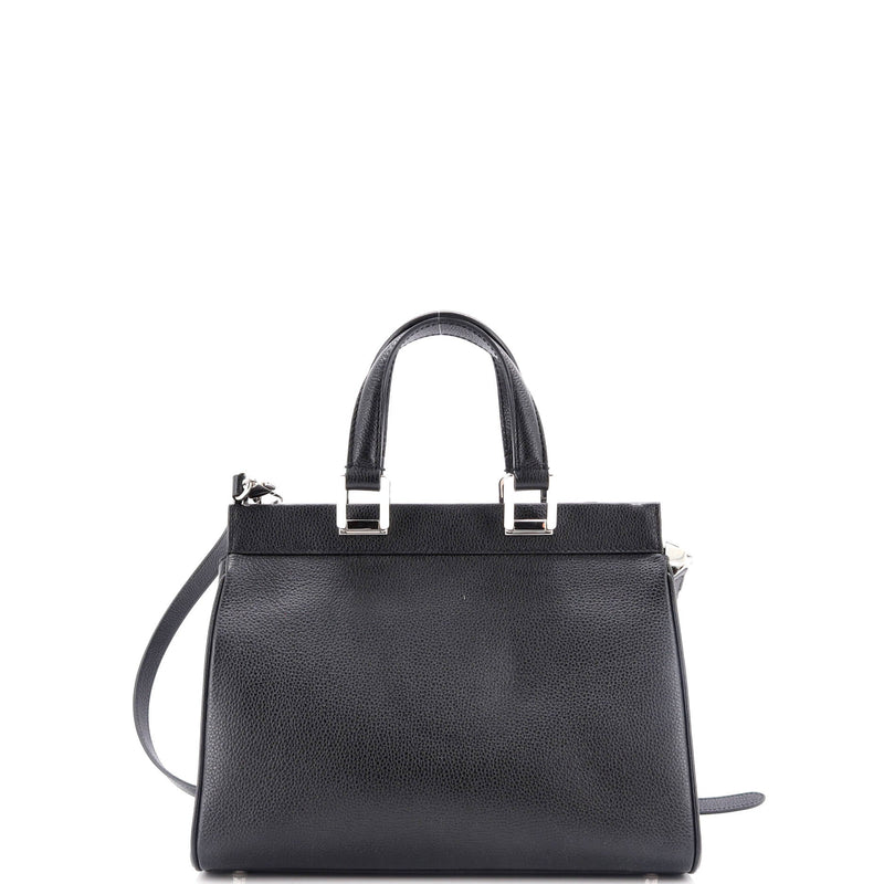 Gucci Zumi Top Handle Bag Leather Small