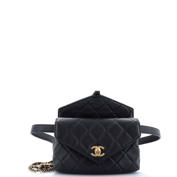 Chanel Carry With Chic Chain Flap Waist