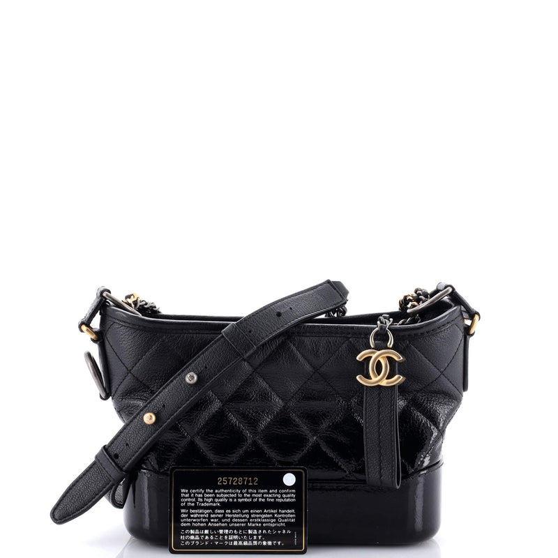 Chanel Gabrielle Hobo Quilted Goatskin