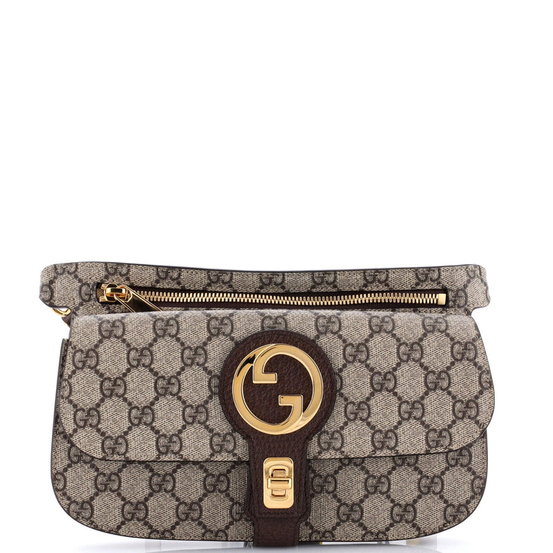 Gucci Blondie Flap Pocket Belt Bag Gg