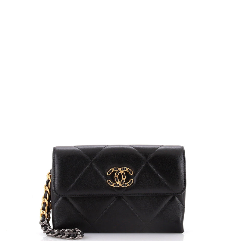 Chanel 19 Flap Pouch With Chain Handle