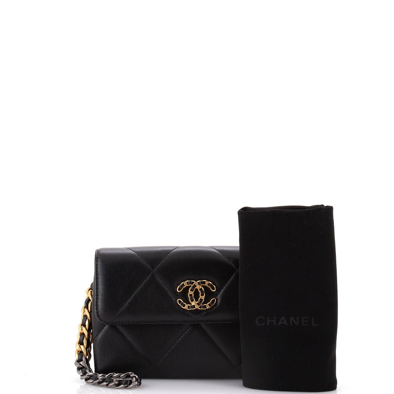 Chanel 19 Flap Pouch With Chain Handle