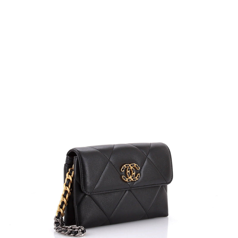 Chanel 19 Flap Pouch With Chain Handle