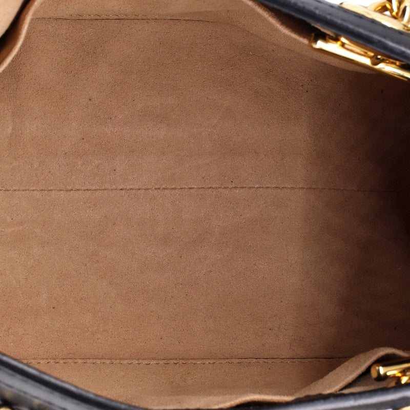 Padlock Chain Tote Guccissima Leather