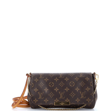 Louis Vuitton Favorite Handbag Canvas Mm