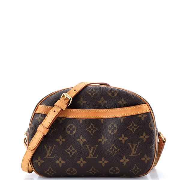 Louis Vuitton Blois Handbag Canvas