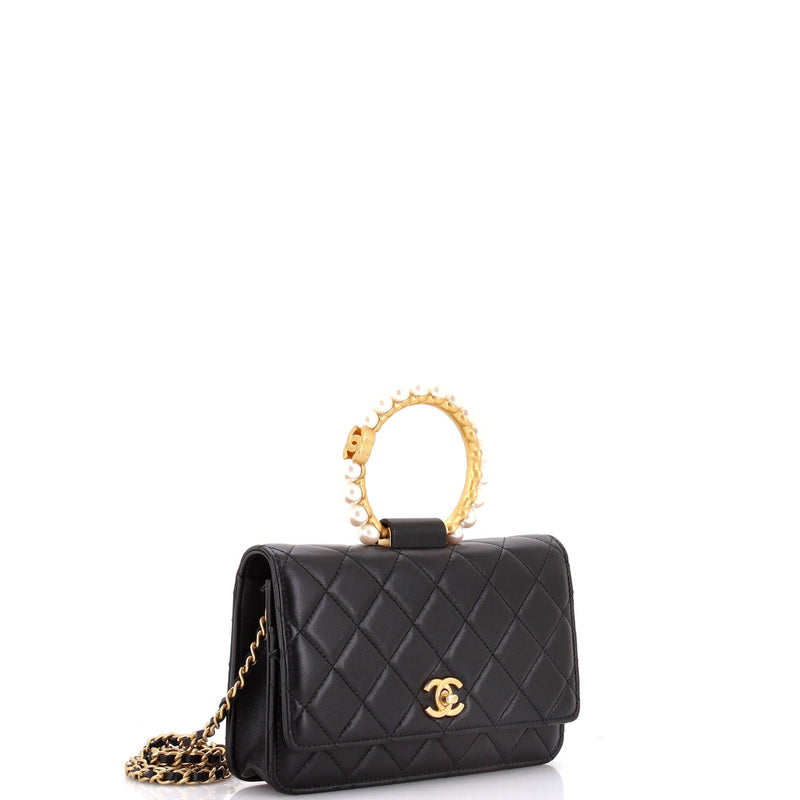 Chanel Pearl Crown Wallet On Chain