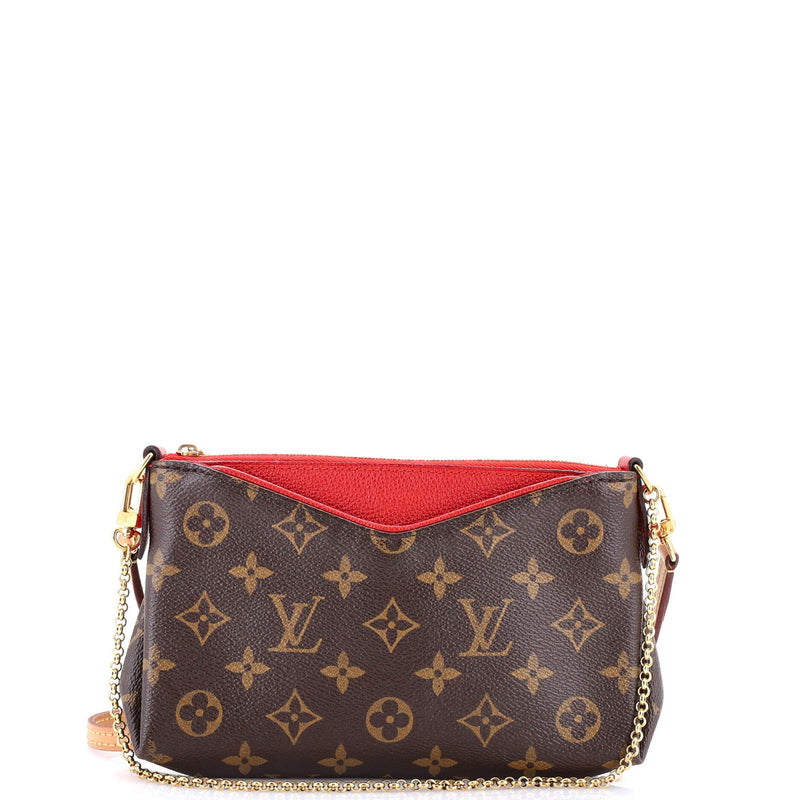 Louis Vuitton Pallas Clutch Canvas With