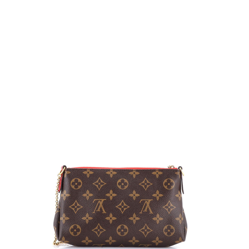 Louis Vuitton Pallas Clutch Canvas With