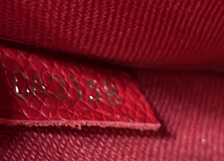 Louis Vuitton Pallas Clutch Canvas With