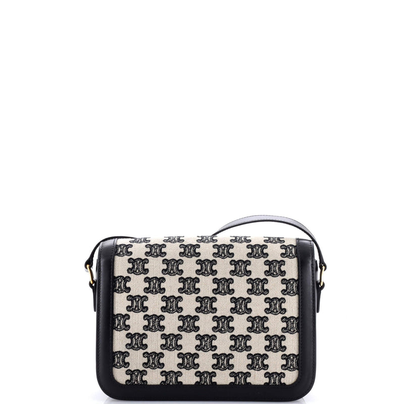 Celine Triomphe Shoulder Bag Canvas