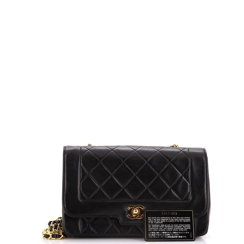 Chanel Vintage Cc Chain Flap Bag Quilted