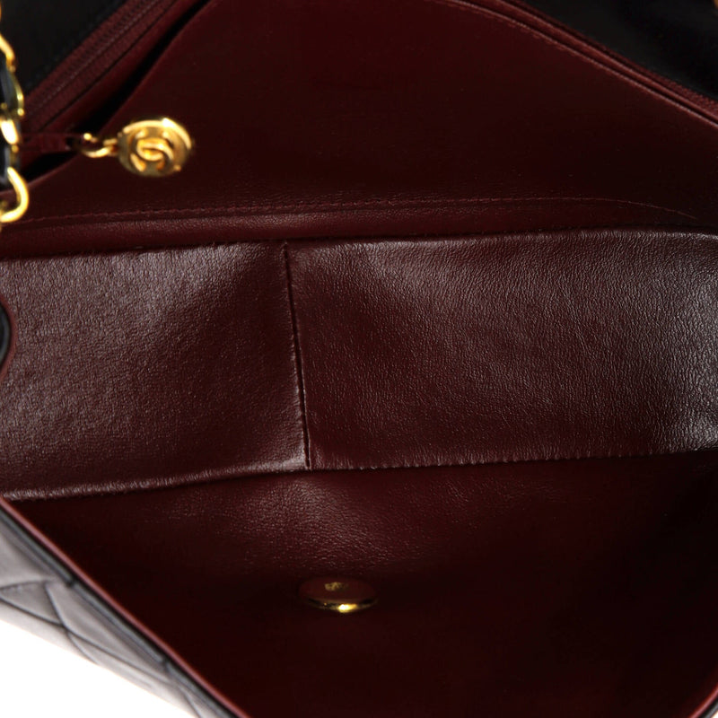 Chanel Vintage Cc Chain Flap Bag Quilted