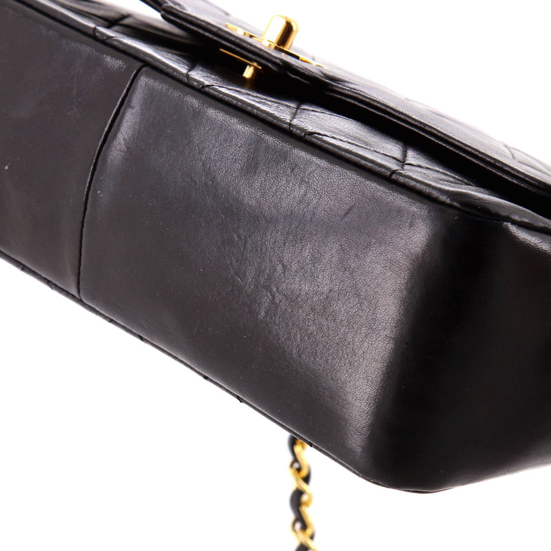 Chanel Vintage Cc Chain Flap Bag Quilted