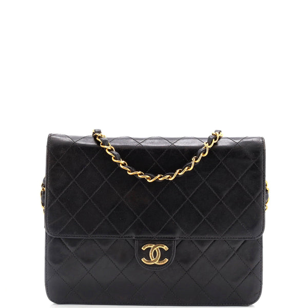Chanel Vintage Clutch With Chain Quilted