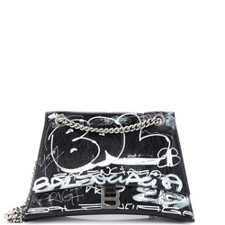 Balenciaga Graffiti Crush Chain Flap Bag