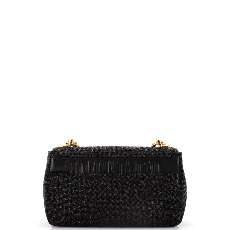 Christian Dior Caro Bag Beaded Leather
