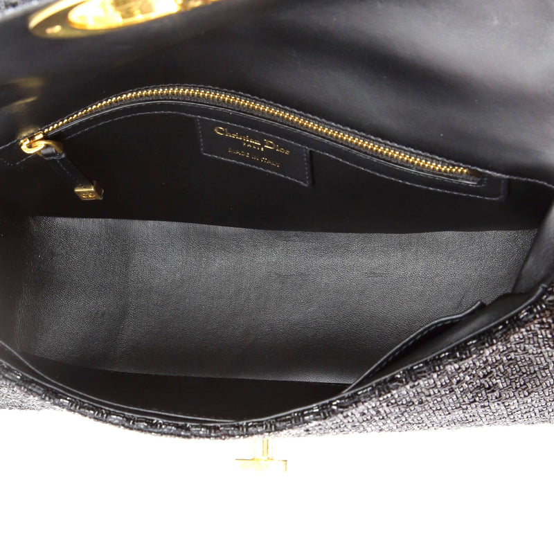 Christian Dior Caro Bag Beaded Leather