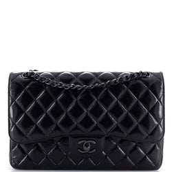 Chanel So Black Classic Double Flap Bag