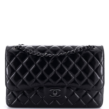 Chanel So Black Classic Double Flap Bag
