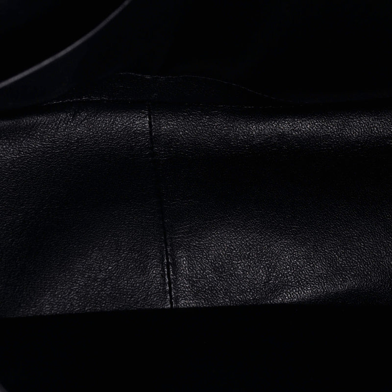 Chanel So Black Classic Double Flap Bag