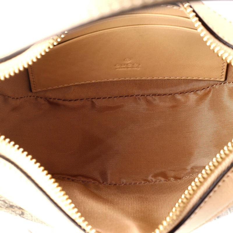 Gucci Ophidia Zip Hobo Print Gg Coated