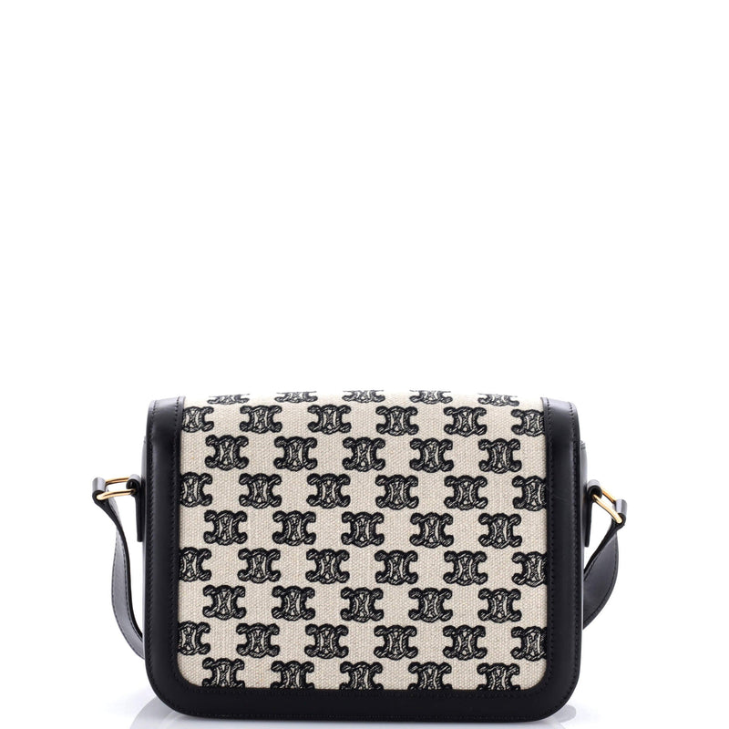 Celine Triomphe Shoulder Bag Canvas
