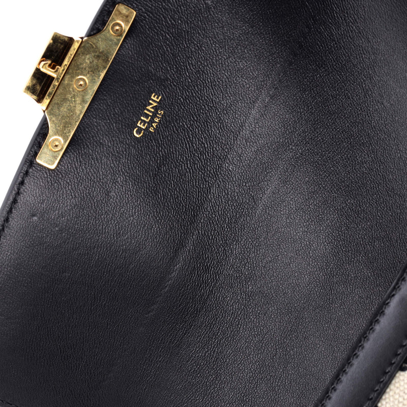Celine Triomphe Shoulder Bag Canvas