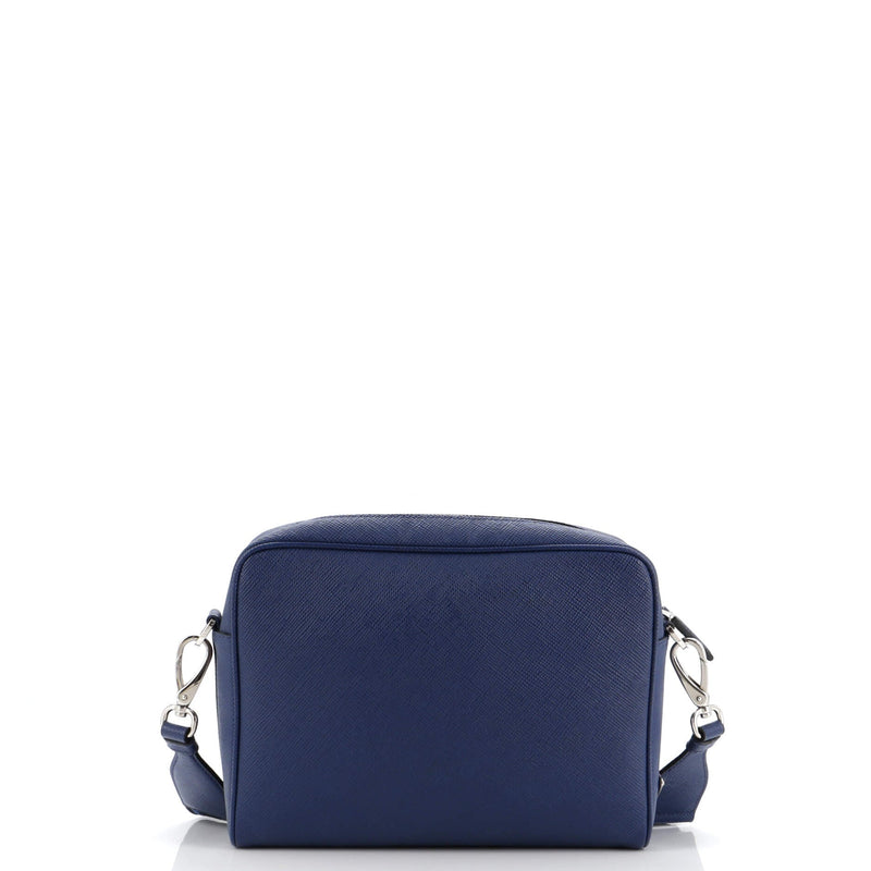 Prada Triangle Logo Messenger Bag