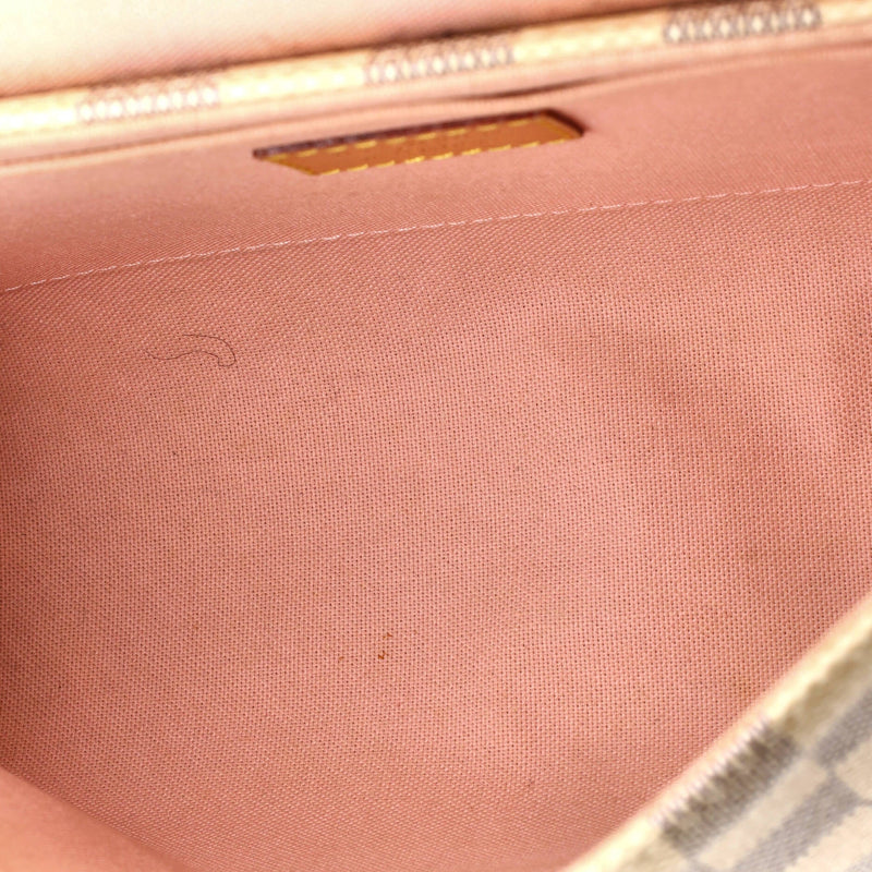 Louis Vuitton Croisette Handbag Damier