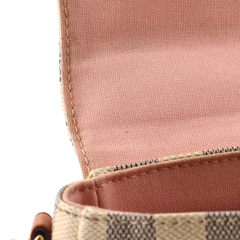 Louis Vuitton Croisette Handbag Damier