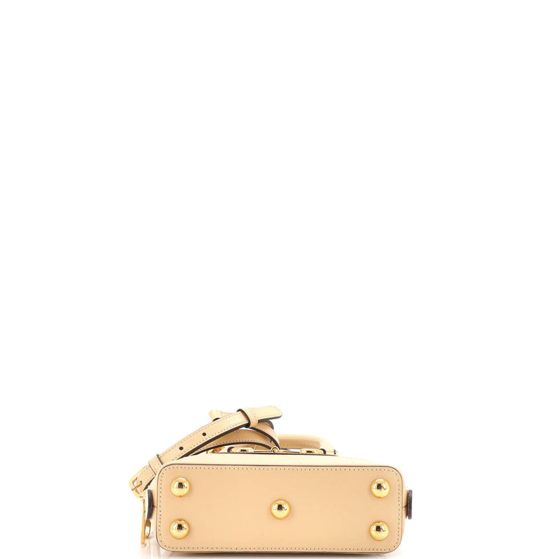 Gucci Horsebit Top Handle Bag Leather