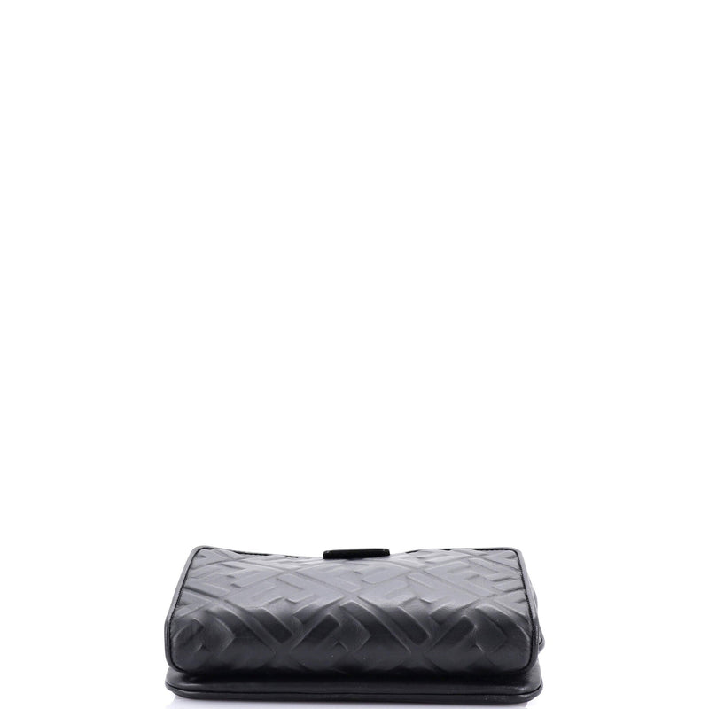 Fendi Upside Down Bag Zucca Embossed