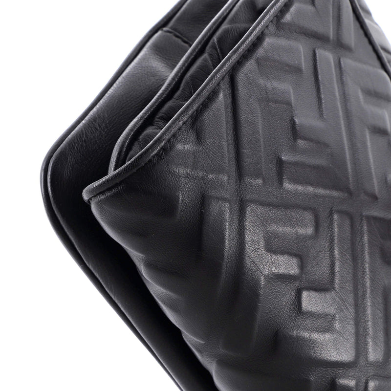 Fendi Upside Down Bag Zucca Embossed
