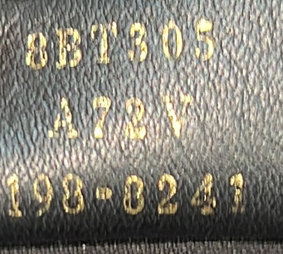 Fendi Upside Down Bag Zucca Embossed