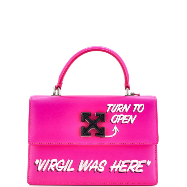 Off White Jitney 1.4 Bag Printed Leather