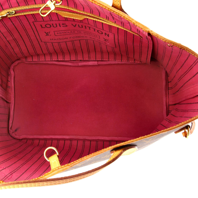 Louis Vuitton Neverfull Nm Tote Canvas