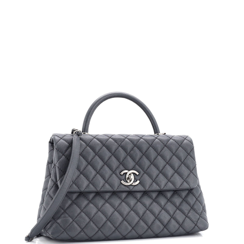 Chanel Coco Top Handle Bag Quilted