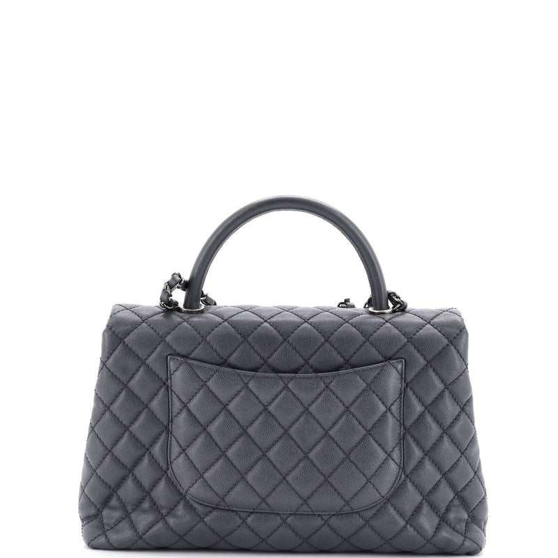 Chanel Coco Top Handle Bag Quilted